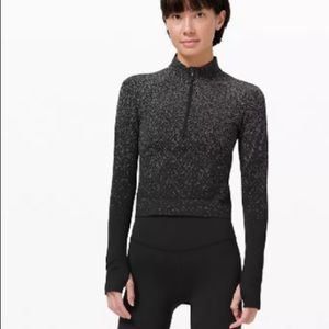Lululemon Rest Less Cropped 1/2 Zip, Lululemon Top